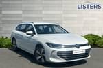 2025 Volkswagen Passat Estate 1.5 TSI eHybrid Life 5dr DSG in Oryx White Mother-Of-Pearl at Listers Volkswagen Evesham