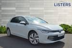 2025 Volkswagen Golf Hatchback 1.5 eTSI 150 Match 5dr DSG in Pure white at Listers Volkswagen Evesham