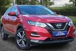 2018 Nissan Qashqai Hatchback 1.2 DiG-T N-Connecta 5dr Xtronic in Metallic - Magnetic red at Listers Toyota Nuneaton