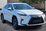 2019 Lexus RX Estate 450h 3.5 Luxury 5dr CVT in White at Lexus Lincoln