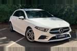 2020 Mercedes-Benz A Class Diesel Hatchback A200d AMG Line 5dr Auto in Solid - Polar white at Listers U Northampton