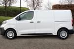 2023 Toyota Proace Medium Electric 100kW Icon 75kWh Van Auto (11kWCh) in Icy White at Listers Toyota Cheltenham