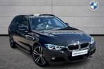 2017 BMW 3 Series Diesel Touring 335d xDrive M Sport 5dr Step Auto in Black Sapphire metallic paint at Listers Boston (BMW)