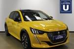 2022 Peugeot 208 Hatchback 1.2 PureTech 130 GT 5dr EAT8 in Metallic - Faro yellow at Listers U Hereford