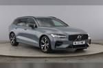 2022 Volvo V60 Sportswagon 2.0 B4P R DESIGN 5dr Auto (7 speed) in Thunder Grey at Listers Worcester - Volvo Cars