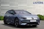 2025 Volkswagen ID.7 Tourer 250kW 4MOTION GTX 86kWh 5dr Auto in Stonewashed Blue Metallic Black at Listers Volkswagen Stratford-upon-Avon