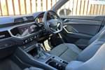 Image two of this 2023 Audi Q3 Estate 35 TFSI Black Edition 5dr S Tronic in Daytona grey, pearl effect at Worcester Audi
