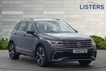 2021 Volkswagen Tiguan Diesel Estate 2.0 TDI 200 4Motion R-Line 5dr DSG in Dolphin Grey Metallic at Listers Volkswagen Stratford-upon-Avon