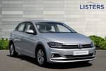2019 Volkswagen Polo Hatchback 1.0 EVO SE 5dr in Reflex silver at Listers Volkswagen Stratford-upon-Avon