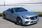 2023 Mercedes-Benz C Class Cabriolet Special Editions C300d AMG Line Night Ed Premium Plus 2dr 9G-Tronic in High-tech silver metallic at Mercedes-Benz of Hull