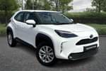 2023 Toyota Yaris Cross Estate 1.5 Hybrid Icon 5dr CVT in White at Listers Toyota Lincoln