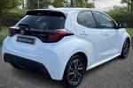 Image two of this 2023 Toyota Yaris Hatchback 1.5 Hybrid Design 5dr CVT in White at Listers Toyota Lincoln