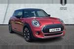 2021 MINI Hatchback 1.5 Cooper Exclusive II 3dr Auto in Indian Summer Red at Listers Boston (MINI)