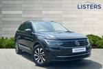 2022 Volkswagen Tiguan Estate Special Edition 1.5 TSI 150 Active 5dr DSG in Deep Black Pearl Effect at Listers Volkswagen Evesham