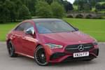 2024 Mercedes-Benz CLA Diesel Coupe 220d AMG Line Premium Plus 4dr Tip Auto in MANUFAKTUR Patagonia red at Mercedes-Benz of Boston