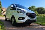 2018 Ford Transit Custom 280 L1 Diesel FWD 2.0 EcoBlue 130ps Low Roof Limited Van in Solid - Frozen white at Listers Volkswagen Van Centre Coventry