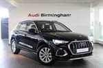 2025 Audi Q3 Estate 35 TFSI Sport 5dr S Tronic in Mythos black, metallic at Birmingham Audi