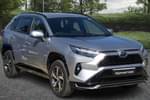 2024 Toyota RAV4 Estate 2.5 PHEV Design 5dr CVT in Silver at Listers Toyota Cheltenham
