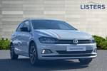 2021 Volkswagen Polo Hatchback 1.0 TSI 95 Beats 5dr in White Silver metallic at Listers Volkswagen Stratford-upon-Avon