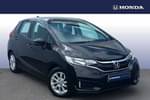 2018 Honda Jazz Hatchback 1.3 i-VTEC SE Navi 5dr in Crystal Black at Listers Honda Solihull