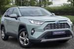 2020 Toyota RAV4 Estate 2.5 VVT-i Hybrid Design 5dr CVT in Green at Listers Toyota Nuneaton