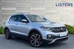 2021 Volkswagen T-Cross Estate 1.0 TSI 110 SEL 5dr DSG in Reflex Silver at Listers Volkswagen Worcester