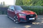 2021 Audi Q7 Estate 55 TFSI Quattro Black Edition 5dr Tiptronic in Matador Red Metallic at Coventry Audi