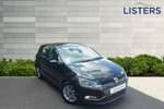 2015 Volkswagen Polo Hatchback 1.2 TSI SE 5dr DSG in Deep black at Listers Volkswagen Coventry