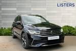 2022 Volkswagen Tiguan Estate 1.5 TSI 150 R-Line 5dr DSG in Deep black at Listers Volkswagen Coventry