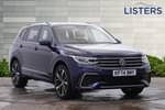 2024 Volkswagen Tiguan Allspace Diesel Estate 2.0 TDI R-Line 5dr DSG in Atlantic Blue at Listers Volkswagen Loughborough