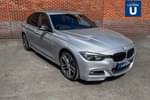 2017 BMW 3 Series Saloon Special Edition 330d xDrive M Sport Shadow Edition 4dr Step Auto in Metallic - Glacier silver at Listers U Solihull