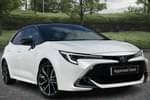 2024 Toyota Corolla Hatchback 1.8 Hybrid Excel 5dr CVT (Bi-tone) in White at Listers Toyota Grantham