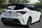 Image two of this 2024 Toyota Corolla Hatchback 1.8 Hybrid Excel 5dr CVT (Bi-tone) in White at Listers Toyota Grantham