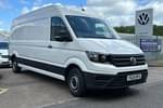 2024 Volkswagen Crafter CR35 LWB Diesel FWD 2.0 TDI 140PS Commerce Plus High Roof Van in Candy White at Listers Volkswagen Van Centre Worcestershire
