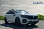 2023 Volkswagen Touareg Diesel Estate 3.0 V6 TDI 4Motion 231 Black Edition 5dr Tip Auto in Pure White at Listers Volkswagen Loughborough