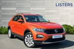 2020 Volkswagen T-Roc Hatchback 1.5 TSI EVO SE 5dr in Energetic Orange at Listers Volkswagen Evesham