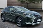 2021 Lexus RX Estate 450h 3.5 5dr CVT (Premium pack + Pan roof) in Green at Lexus Coventry