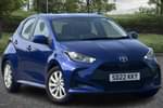 2022 Toyota Yaris Hatchback 1.5 Hybrid Icon 5dr CVT in Blue at Listers Toyota Nuneaton