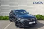 2025 Volkswagen T-Roc Hatchback 1.5 TSI Black Edition 5dr in Deep Black at Listers Volkswagen Coventry