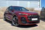 2025 Audi Q5 Diesel Estate 2.0 TDI Quattro Edition 1 5dr S Tronic in Grenadine red, metallic at Worcester Audi
