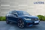 2024 Volkswagen Tiguan Estate Special Edition 2.0 TDI R-Line Edition 5dr DSG in Nightshade BLUE at Listers Volkswagen Nuneaton