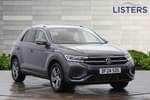 2024 Volkswagen T-Roc Hatchback 1.5 TSI R-Line 5dr DSG in Indium Grey at Listers Volkswagen Stratford-upon-Avon