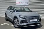 2024 Audi Q4 e-tron Estate 210kW 45 82kWh Sport 5dr Auto (Leather) in Pebble grey, solid at Coventry Audi