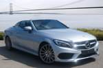 2018 Mercedes-Benz C Class Diesel Cabriolet C220d AMG Line 2dr Auto in Iridium Silver Metallic at Mercedes-Benz of Hull