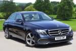 2018 Mercedes-Benz E Class Diesel Saloon E220d SE Premium Plus 4dr 9G-Tronic in Cavansite Blue Metallic at Mercedes-Benz of Grimsby