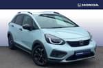 2023 Honda Jazz Hatchback 1.5 i-MMD Hybrid Crosstar Advance 5dr eCVT in Fjord Mist at Listers Honda Solihull