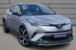 2017 Toyota C-HR Hatchback 1.2T Dynamic 5dr CVT in Metal Stream Bi-Tone at Listers Toyota Bristol (North)