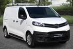 2022 Toyota Proace Medium Diesel 1.5D 120 Icon Van in White at Listers Toyota Cheltenham