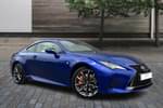 2020 Lexus RC Coupe 300h 2.5 F-Sport 2dr CVT in Blue at Lexus Cheltenham