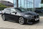 2021 BMW 1 Series Hatchback M135i xDrive 5dr Step Auto in Black Sapphire metallic paint at Listers King's Lynn (BMW)